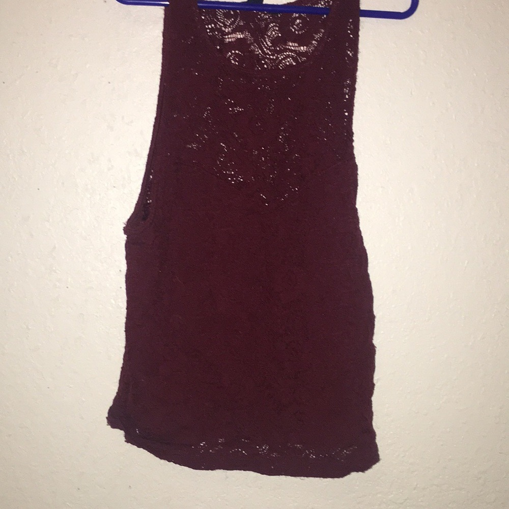 Red croptop